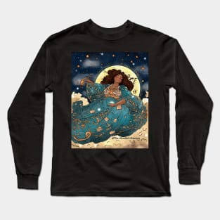 Lady of the Moon Long Sleeve T-Shirt